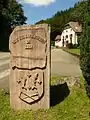 Erinnerungsstele an das Principauté de Salm
