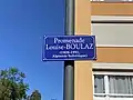 Gedenken an Loulou Boulaz in Genf