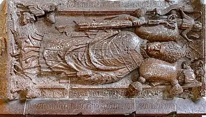 Epitaph für Propst Peter Pienzenauer in der Stiftskirche Berchtesgaden