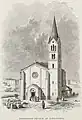 Evangelische Kirche in Alexandria (in einer Darstellung von 1878)