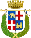 Wappen der Metropolitanstadt Catania