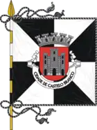 Flagge des Concelhos Castelo Branco