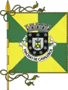 Flagge des Concelhos Macedo de Cavaleiros