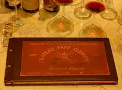 Weinkarte in einer Wiener Weinbar, 2014