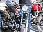 Puch MC 50 auf Captain America getrimmt