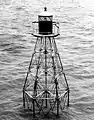 Der Leuchtturm Pulaski Shoal Light markierte eine Untiefe im Nordosten der Dry Tortugas