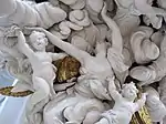 Kanzel in der Hofkirche, Detail (1712)