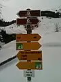 Die Punt Ota auf 1650 m. ü. M. am Jakobsweg Graubünden