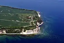 Luftbild von Kap Arkona