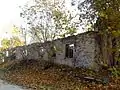 Putnēnmuiža (Gemeinde Pūre): Ruine des Herrenhauses Putnen