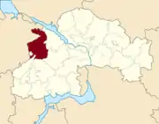 Rajon Pjatychatky in der Ukraine