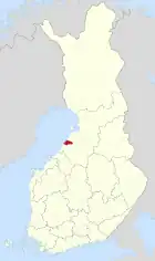 Lage von Pyhäjoki in Finnland
