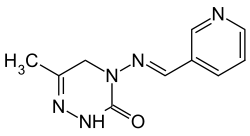 Strukturformel von Pymetrozin