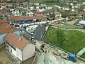 Kleiner Bus- und Taxibahnhof in Richtung Preševo