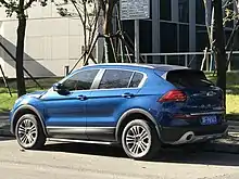Qoros 5, Heckansicht