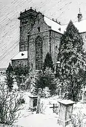 Matthiasbasilika von Norden (1916), 261 mm × 174 mm