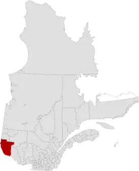 Lage der MRC Témiscamingue