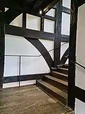Treppenhaus zwischen 1. und 2. Obergeschoss