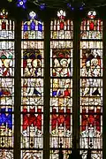 David und Andreas, Jesaja und Johannes, Daniel und Johannes der Evangelist