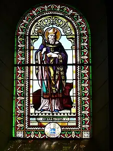 Buntglasfenster mit Saint-Saturnin