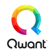 Altes Logo von Qwant bis zum Relaunch im Juni 2018