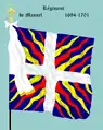 Régiment de Manuel 1694 bis 1701