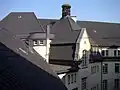 Innenhof mit hinterem Treppenhaus