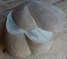 Block für eine Pelzhaube