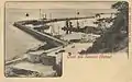 Sassnitz Hafen und Mole, um 1900