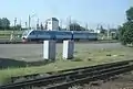 Eine zweiteilige Version des RA2 ohne geriffelten Blechen in der Station Lichaja (in Kamensk-Schachtinski)