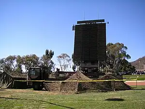 Radar AN/TPS-77 als mobile Einheit