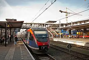 Bis Dezember 2015 fuhr die RB 20 zum Bahnhof Heerlen (NL)