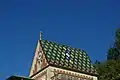 Blendarkaden an der Brunnhauskapelle in Bad Reichenhall