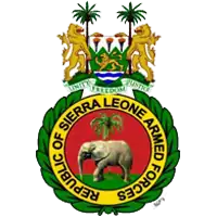Wappen der Sierra Leone Armed Fonces