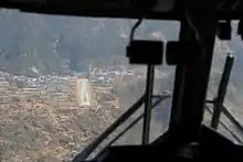 Anflug auf Lukla