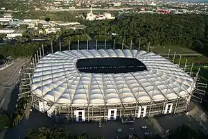Das Stadion im September 2010