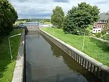 Krapphofschleuse Richtung Schleusengraben