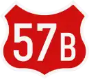 Drum național 57B
