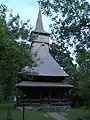 Holzkirche in Ferești