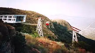 Bergstation der Anlage von 1973