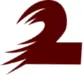 RTP2-Logo zwischen dem 28. Januar 2002 und dem 27. Oktober 2004.