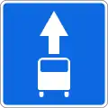 5.14Busfahrstreifen