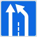 5.15.5Ende des Zusatzfahrstreifen rechts