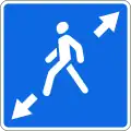 5.19.4 ADiagonaler Fußgängerüberweg (rechts)