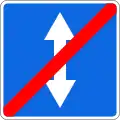 5.9Ende Zweirichtungsverkehr