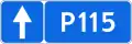 6.14.2Nummernschild mit Richtungsangabe