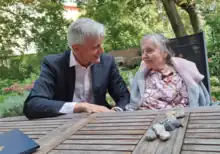 Die Holocaust-Überlebende Rachel Kostanian mit 91 Jahren
