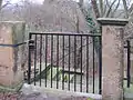 Johannisberg: Abgang in der ehemaligen Garten