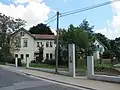 Nebengebäude von Westen