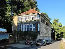 Westlicher Giebel mit Veranda